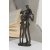 Kunstobjekt - Figur - Design Skulptur " Familie " aus Eisen brüniert