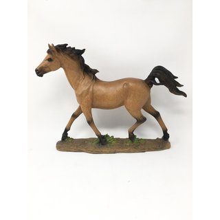 Dekoratives Pferd Deko Figur Skulptur hell Pferdeliebe Aufsteller