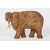 Dekorativer Elefant aus Mangoholz braun Glücksbringer Tier Figur Holz