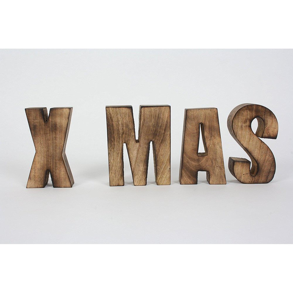 Buchstaben Set XMAS Weihnachten