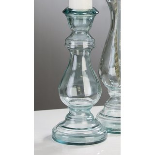 Leuchter/Vase Orion klar D.17cm H.40cm
