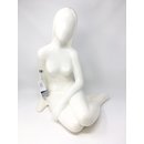 Figur Ella aus Keramik · cremeweiß · glasiert sitzendes Mädchen Höhe 45 cm Deko Dekofigur