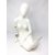 Figur "Ella" aus Keramik · cremeweiß · glasiert sitzendes Mädchen Höhe 45 cm Deko Dekofigur