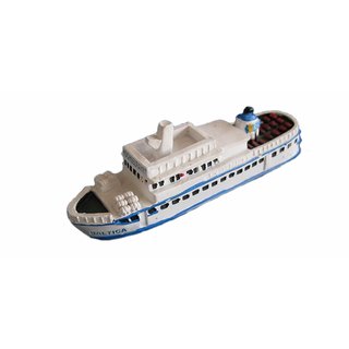 Schiffsmodell MS Baltica Boot Schiff ca. 12 cm x 4 cm