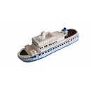 Schiffsmodell MS Baltica Boot Schiff ca. 12 cm x 4 cm