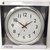 Umbra 118675-008 Station Clock Aluminium [Haushaltswaren]Küchenuhr Uhrzeit Wohnzimmer 35x35cm