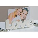 Fotorahmen Love Hochzeit Liebe Valentinstag 18 x 6,5cm