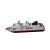 Schiffsmodell MS Nordkapp Miniatur Boot Schiff Länge ca. 18 cm Deko