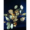 20er Microlichterkette  goldene Blätter  für...