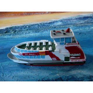 Schiffsmodell MS Hadag St. Pauli Boot Schiff ca. 11 cm