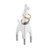 Umbra 299113-153 Anigram Schmuckhalter Giraffe, chrome / weiß [Misc.] Ringhalter Eheringe Freundschaftsring Ring