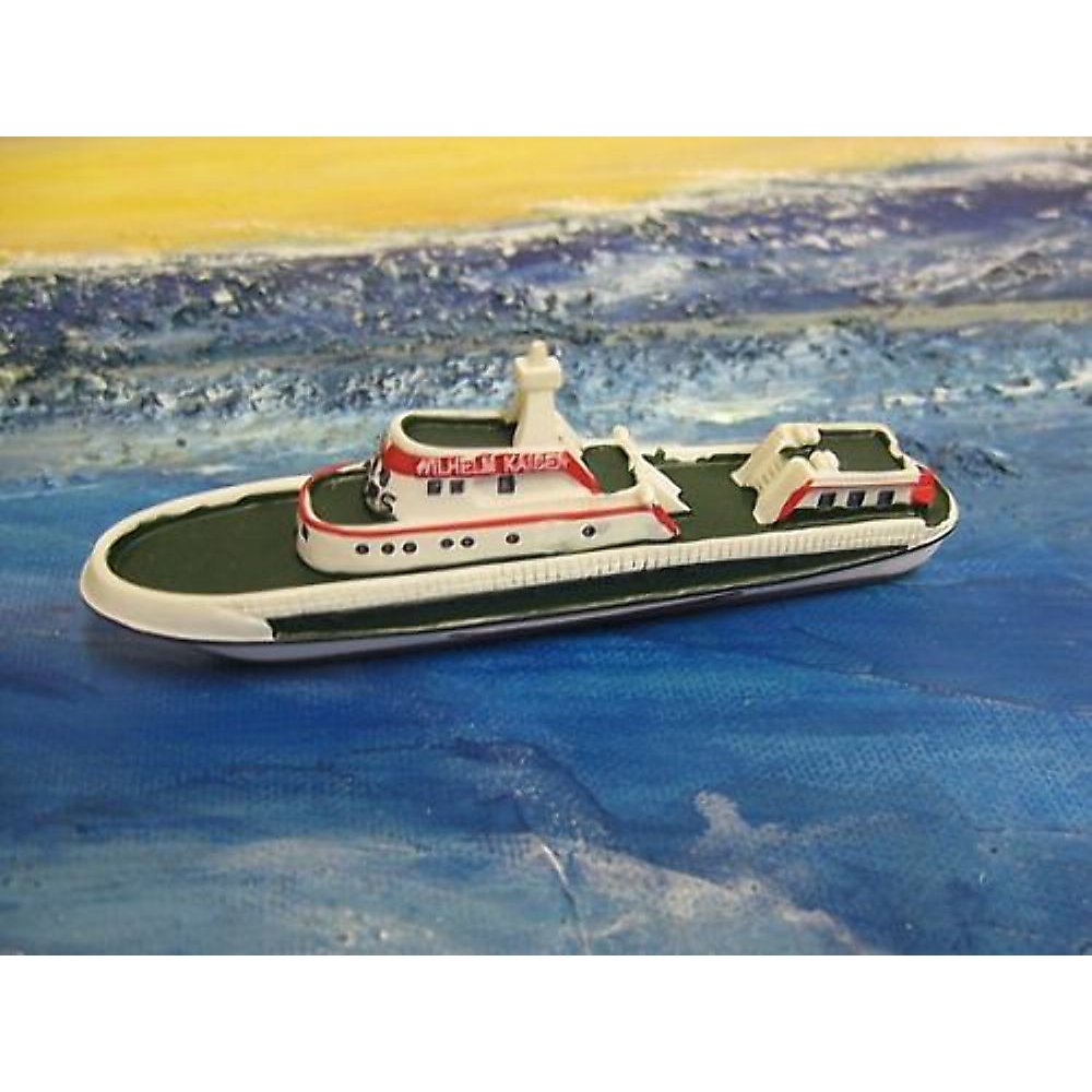 Schiffsmodell Rettungsboot Wilhelm Kaisen Miniatur Boot Schiff ca. 12 cm