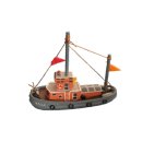 Schiffsmodell Hafenschlepper Kalle Hamburg Miniatur Boot Schiff ca. 9 cm