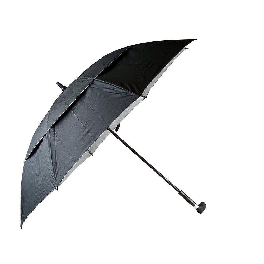 Regenschirm für Golfer mit Golfzähler und Uhr 100 cm