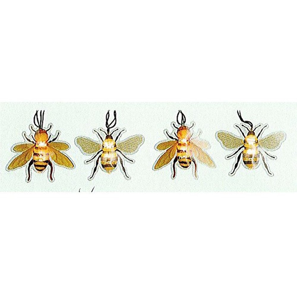 Lichterkette Bienen, 10 Bienen - 20 Micro-Lichter