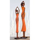 Afrika Figur Nara 2 Frauen Skulptur 66 cm Höhe
