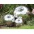 Dekokugel Gartenkugel Kugel Edelstahl silberfarben glänzend 15 cm