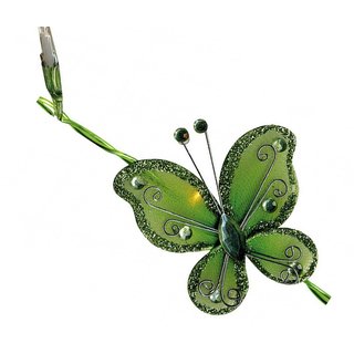 LED-Lichterkette Butterfly-Battery 8tlg.ca.1,7m 8 grüne...