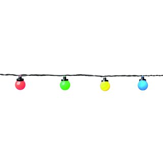 System 24 LED-Party Light - Start 10-teilig Birnchen multicolour ca. 6 75 m outdoor