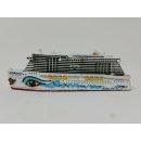 Schiffsmodell MS Aida nova Miniatur Boot Schiff ca. 12 cm Kreuzfahrtschiff