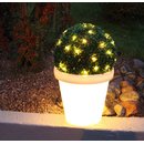 System 24 LED-POT - Start Höhe 36 cm Farbe weiss outdoor