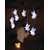 LED-Partylichterkette Halloween Ghost 8tlg. weisse Geister coolwhite LED m. Trafo outdoor