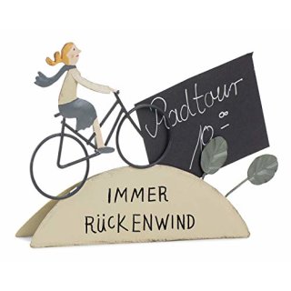 Baden Aufsteller Klipper Immer Rückenwind Fahrrad Geldgeschenk Geburtstag Reise Gute Fahrt
