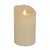 LED-Wachskerze Twinkle Flame elfenbein bewegl. Flamme ca. 15 x 8 cm batteriebetr.