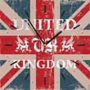 Wanduhr UK United Kingdom Flagge Küchenuhr Uhr Uhren...