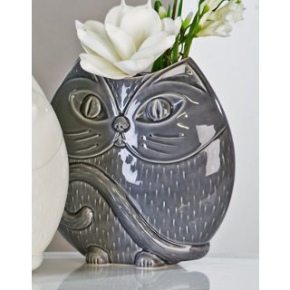 Dekorative Vase Cat Katze