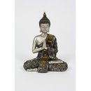 Thaibuddha Buddha Mönch kniend