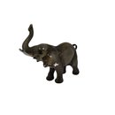 Elefant 16cm aus Polyresin im Marmor-Antikfinish...