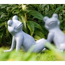 Garten-Deko Figur Frosch aus Poly 30 x 43 cm  - 1...